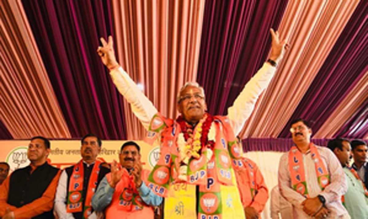 त्रिवेंद्र सिंह रावत ने हरिद्वार में बूथ स्तर के कार्यकर्ताओं से किया संवाद